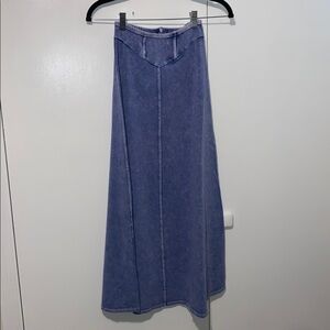 Hard Tail Women's Maxi Skirt in Blue
